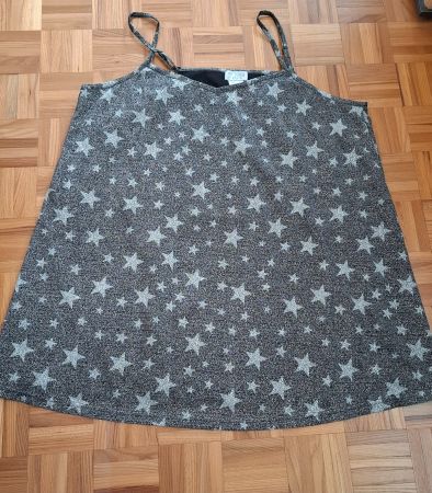 Top argenté brillant Angel of Style neuf/Top Angel of Style