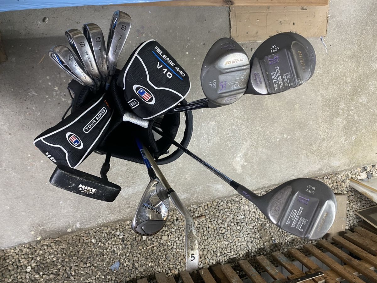 Mazze & Set: Golfschlägerset mit Trolley – Usato da Zürich venduto da iwon75 1