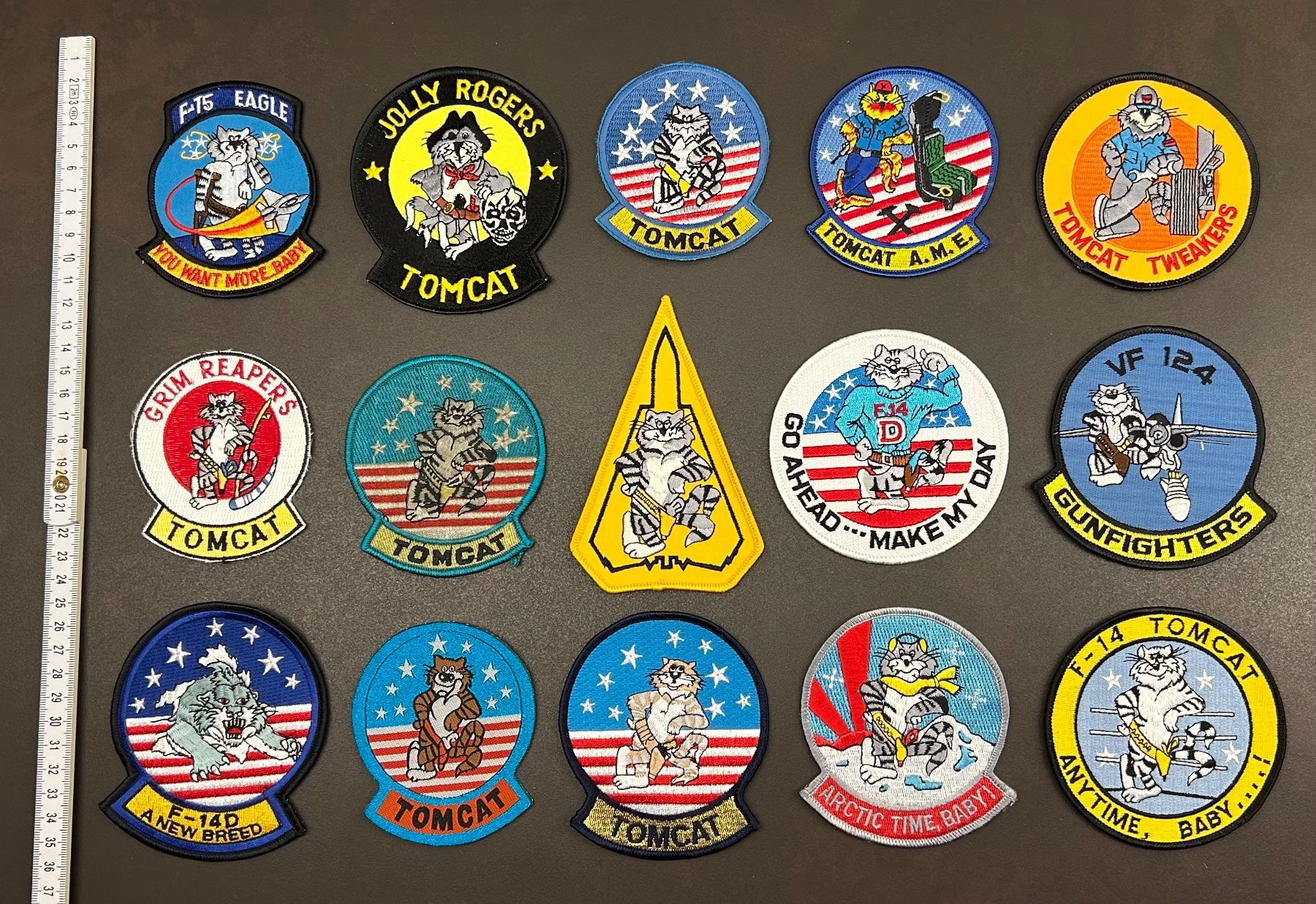 Placchette & Badge: 15 TomCat Abzeichen – Usato da Hünibach venduto da Chatzestrecker