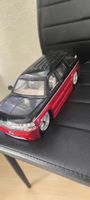 Modellauto Chevrolet Suburban DUB schwarz rot 1:18
