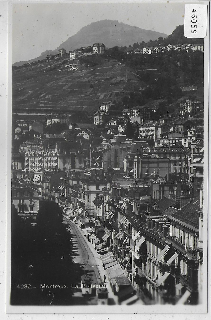 Cartoline postali: Montreux - La Rouvena – Usato da Ettingen venduto da Kartenplanet
