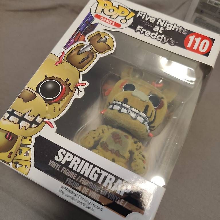 Statuette: Flocked Gamestop only Springtrap Funko Pop – Usato da Kaiseraugst venduto da RagingLobo 1