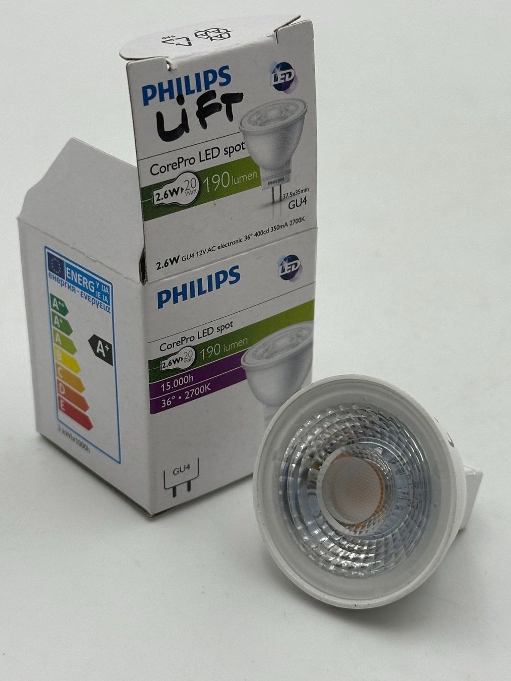 Philips Lampen: Philips MASTER LED GU5.3 Leuchtmittel 5.5W dimmbar Neu – Gebraucht aus Luzern von Lager6640 7