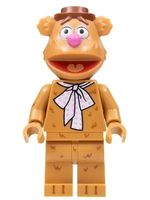 Lego Minifigures The Muppets "Fozzie Bear" - coltm-7 Used