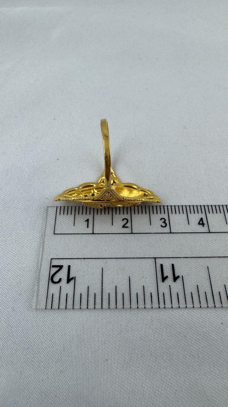Anelli: Ring in 916 Gold / 22 Karat – Usato da kreuzlingen venduto da fantasy_schmuck 8
