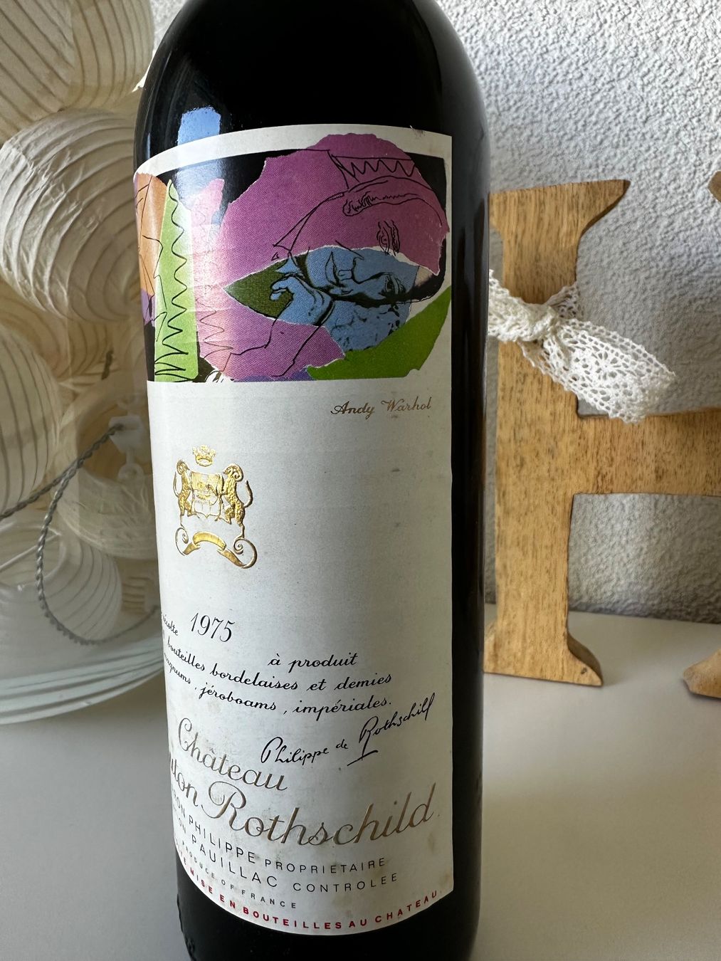 Mouton Rothschild Vino: Château Mouton Rothschild 1975 – Nuovo (secondo la descrizione) da Yens venduto da Rilou80 3