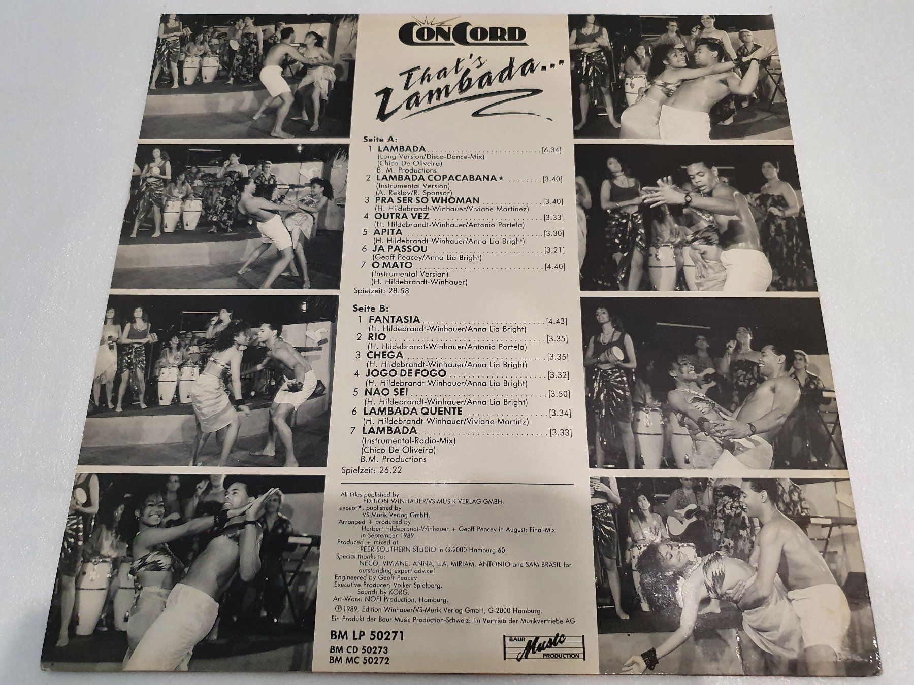 Schallplatten: Concord – That's Lambada – Gebraucht aus Uster von Vinyl-Leidenschaft 1