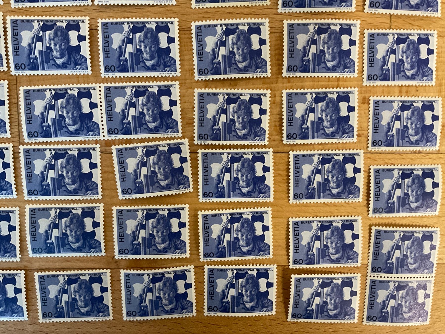 Tutti i francobolli: 60Fr Ämter Frankaturware ungestempelt postfrisch Sammlung – Nuovo (secondo la descrizione) da Wil SG venduto da Chefsugus 4