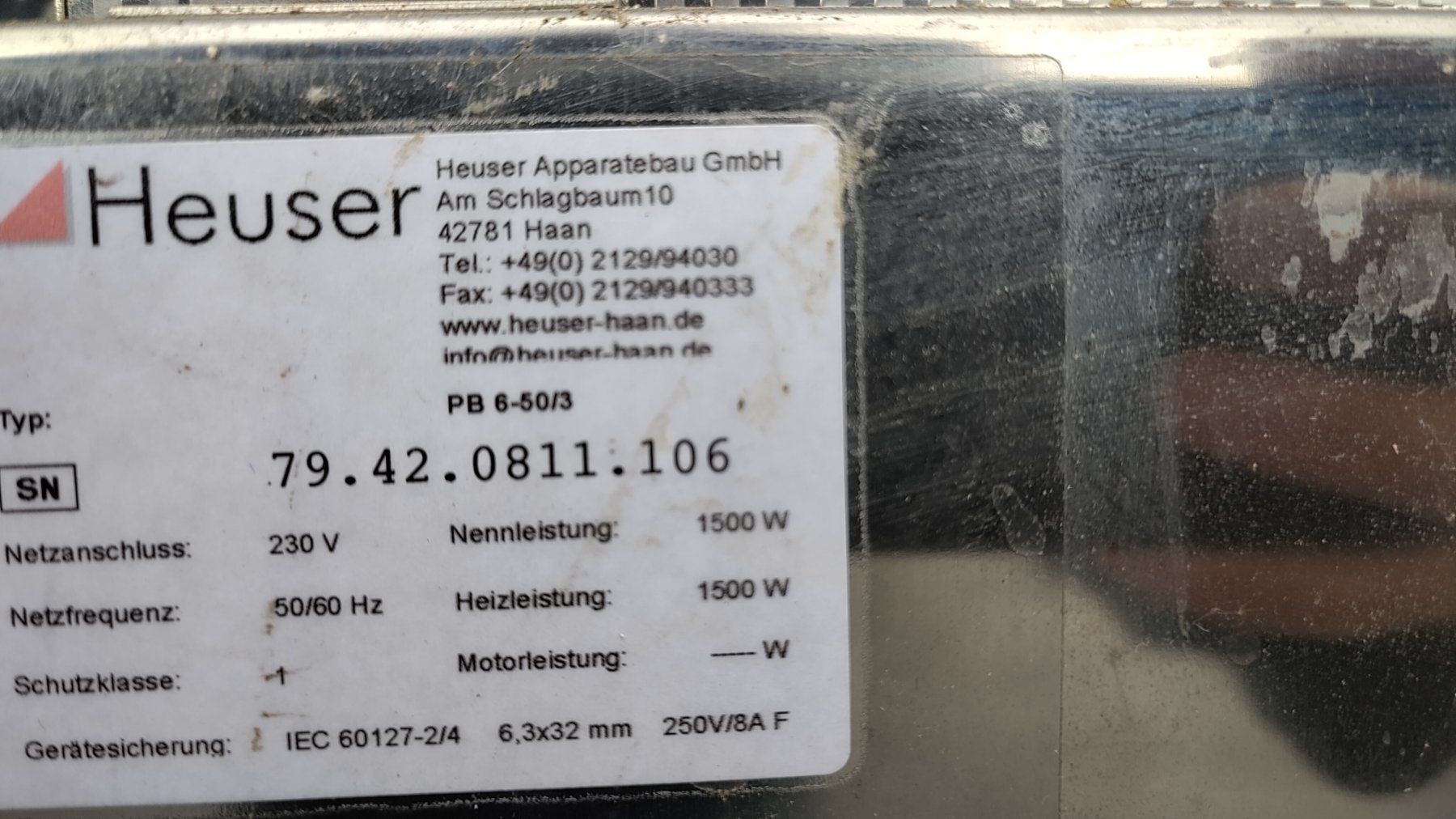 Altro per la cura del corpo: Paraffinbad Heuser Typ PB – Usato da Deisswil Mbuchsee venduto da Ursula016 2