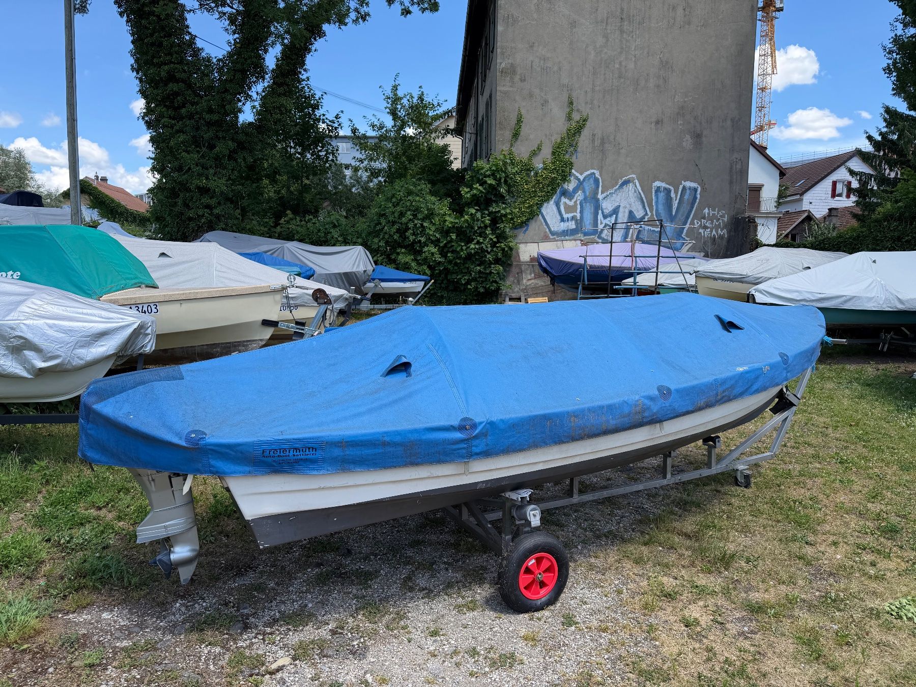 Viking Marin Barche: Fischerboot Marinplast Jula-Viking 46 - evtl. Bootsplatz – Usato da Biel/Bienne venduto da BootszentrumBiel 4
