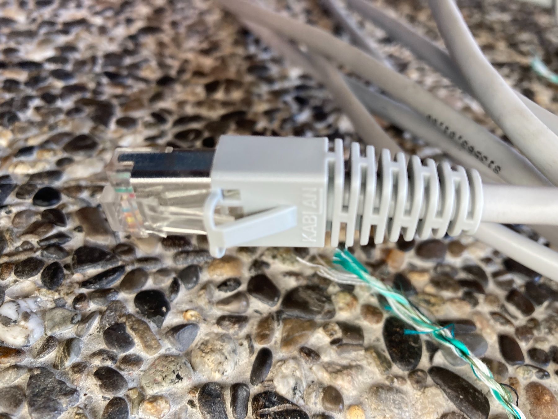 Dätwyler Cavi: LAN / Netzwerk Kabel 5m grau – Usato da Aetingen venduto da Nadinsky 2