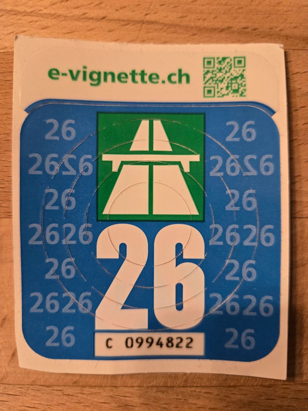 Vignettes Autoroutières: Schweizer Autobahn- Vignette 2026 – Neuf avec emballage d'origine à Buchrain par Marcelk2