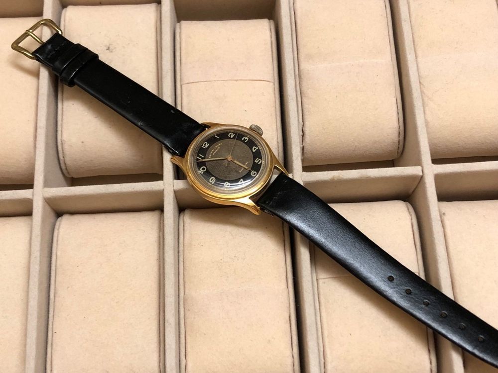 Montre Vintage Nappey Homme Mécanique - Années 70, Diamètre 38mm, Fabriquée En France, Neuf Avec étiquette