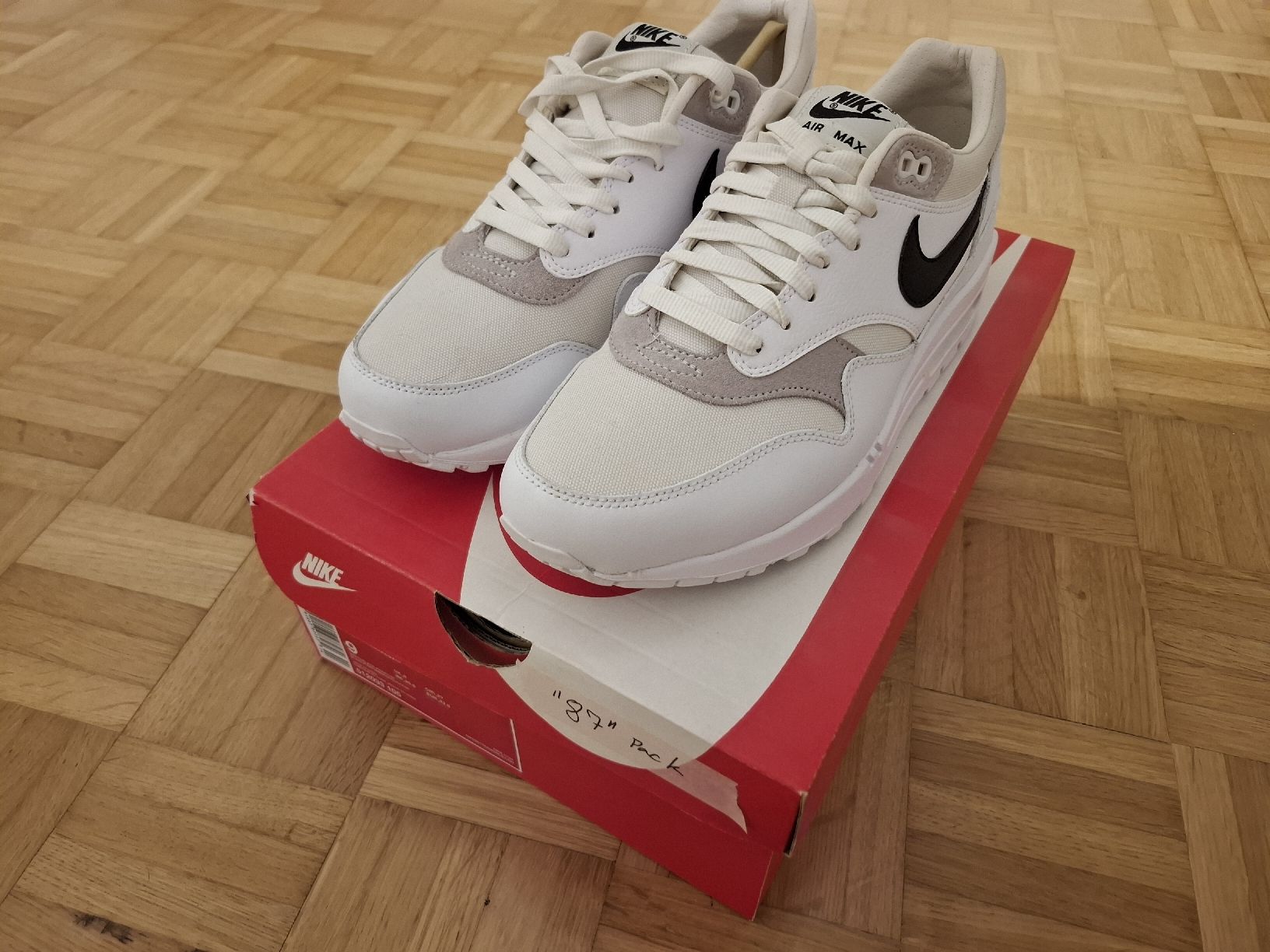 Nike Herrenschuhe: Nike Air Max 1 '87 Light Iron Ore – Neu und originalverpackt aus sissach von maa_57j5 1