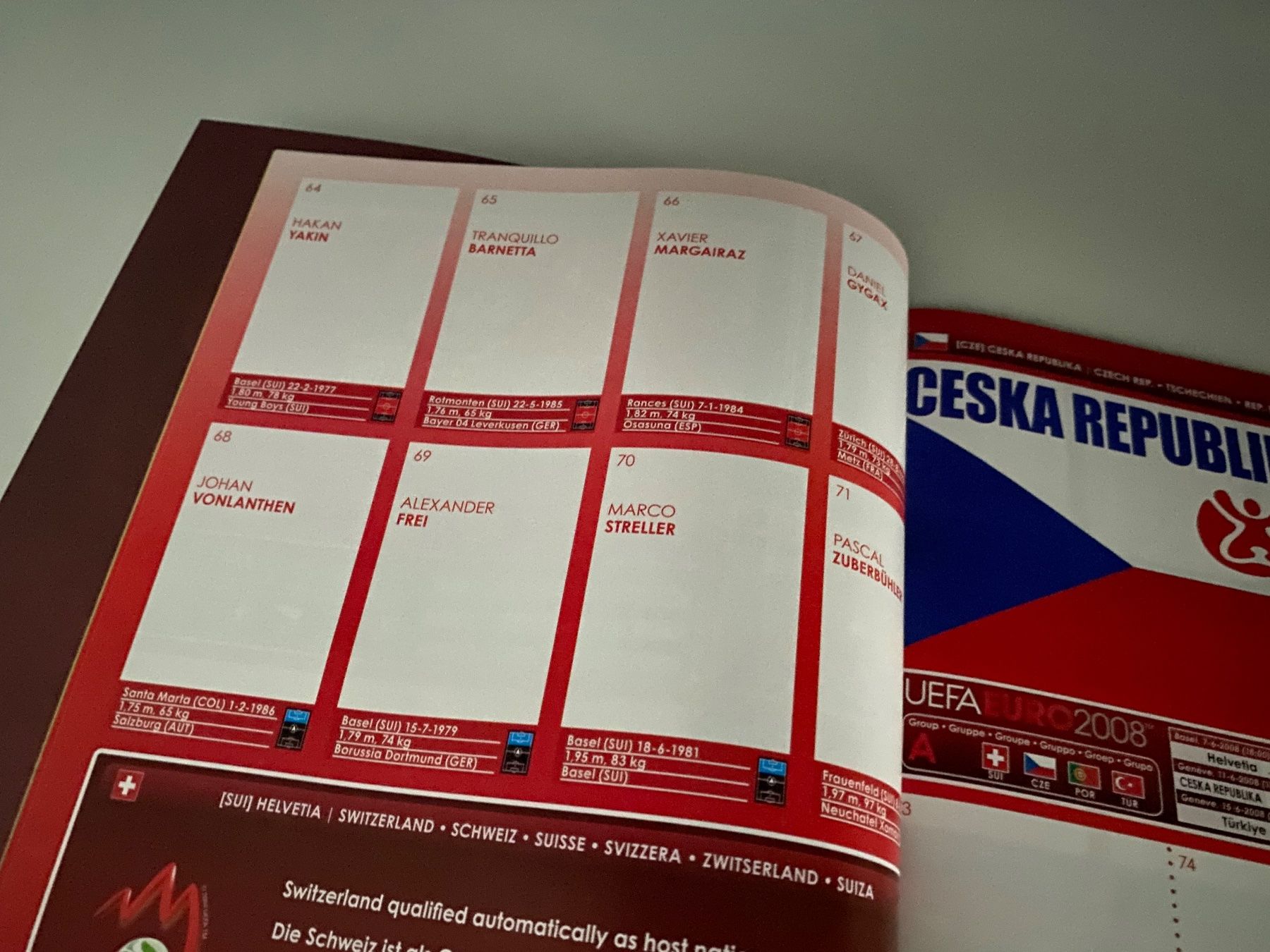 Panini Alben: Panini Leeralbum EM 2008 - Sehr seltene Version – Gebraucht aus Hergiswil LU von FcMalkov 4