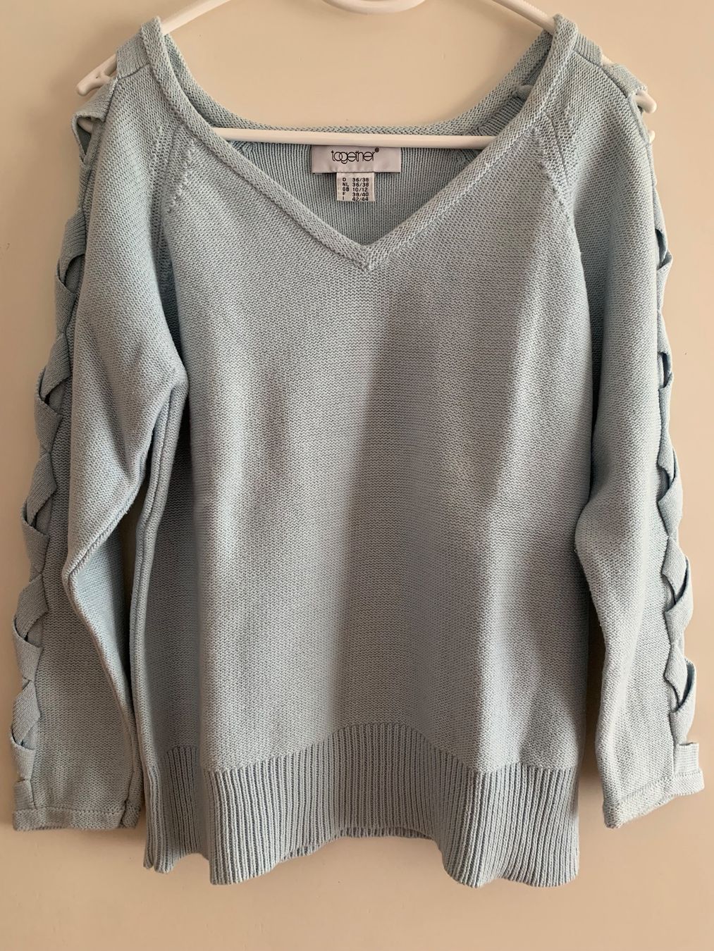 Maglioni & Felpe: TOGETHER Pullover hellblau Gr. 36/38 – Usato da Wettswil venduto da cipollina71