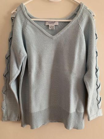 TOGETHER Pullover hellblau Gr. 36/38