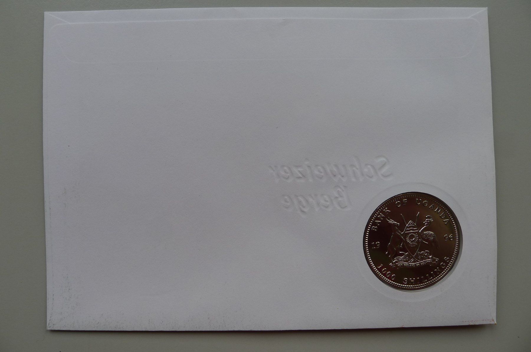 Alle Münzen: 1997: Numisbrief Schweizer Berge - Finsteraarhorn mit Nr.433 – Gebraucht aus Sursee von Luzernerraute 3