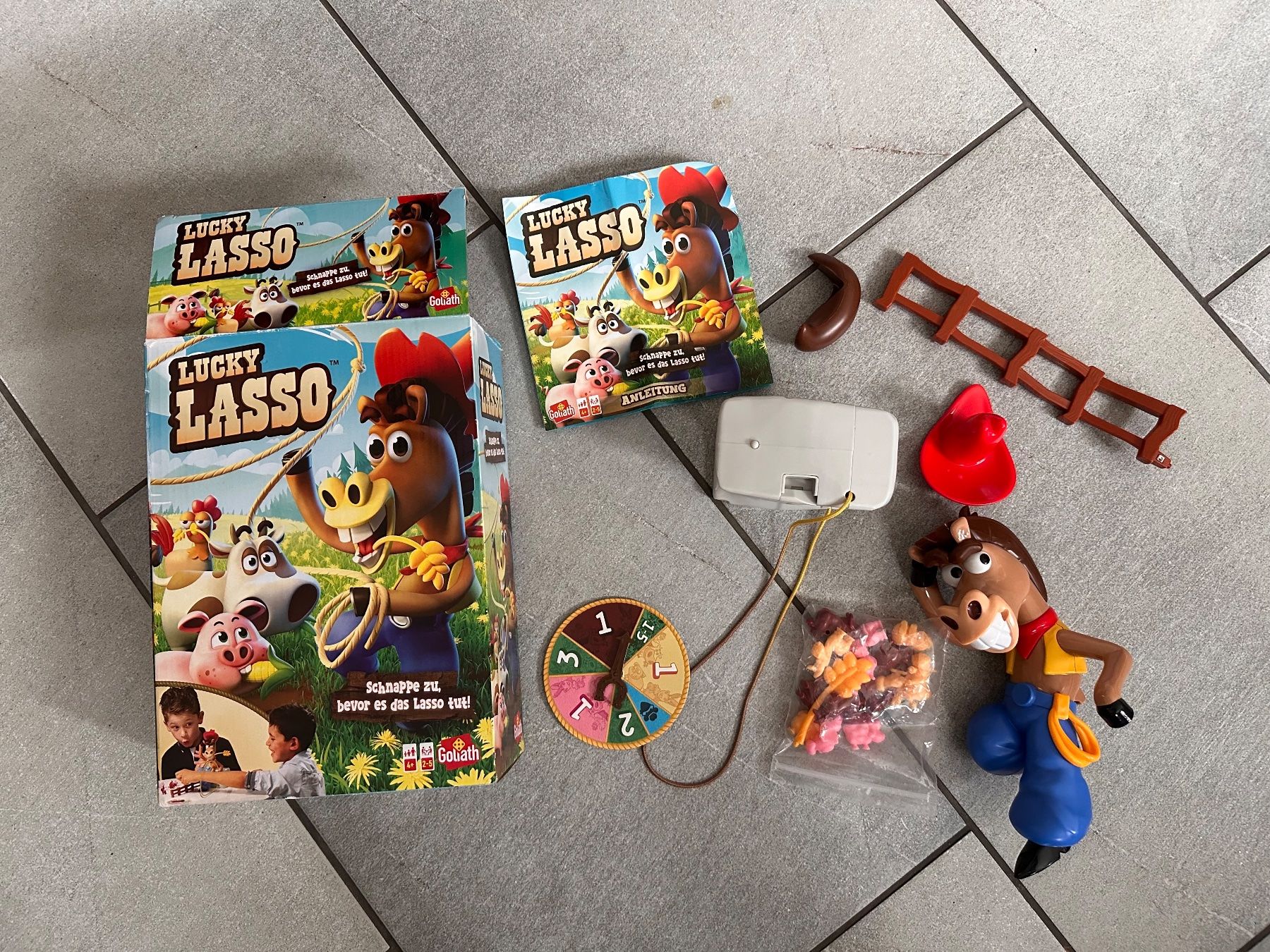 Goliath Giochi: Geschicklichkeitsspiel Kinder -  Lucky Lasso - Komplett – Usato da Illnau venduto da Xanny777 1