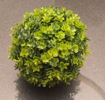 Künstliche Buchsbaumkugel, Durchmesser 12cm, Top Zustand!