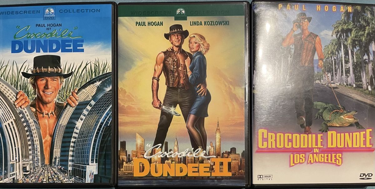 Alle DVDs: Crocodile Dundee 1-3 – Gebraucht aus Waldenburg von Mimily33