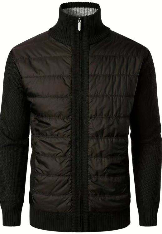 Witt Strickjacke Strickjacke, Durchgehender Reißverschluss