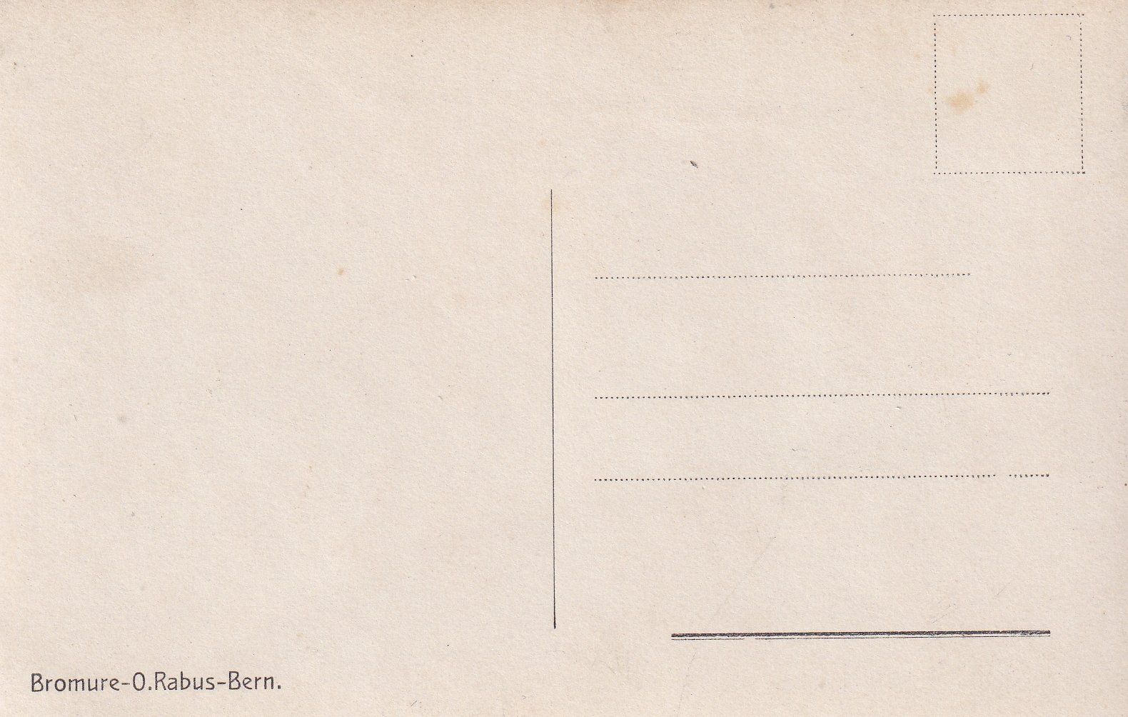 Cartoline postali: Bern - Weltpostdenkmal /bc – Usato da Hombrechtikon venduto da Rudolf07 1