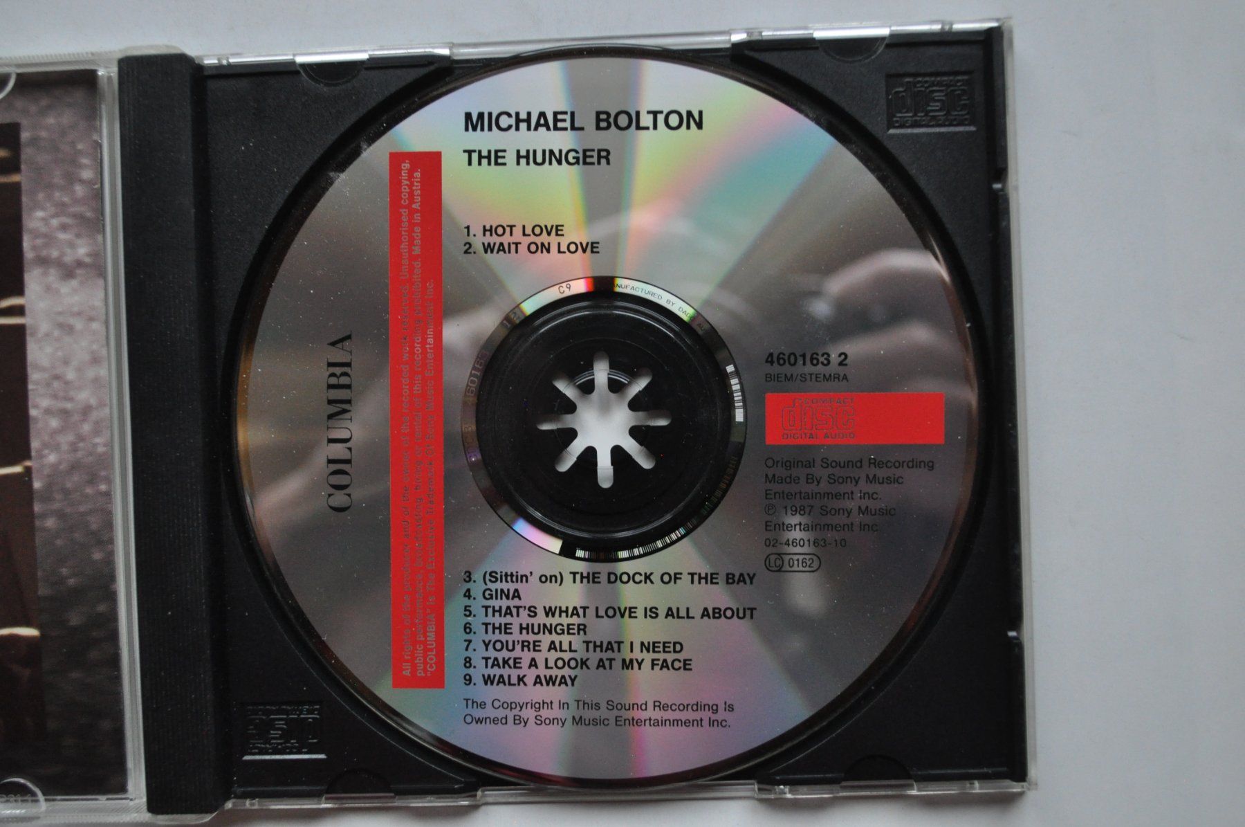 CDs: Michael Bolton - The Hunger – Gebraucht aus Marin-Epagnier von Vinil68 2