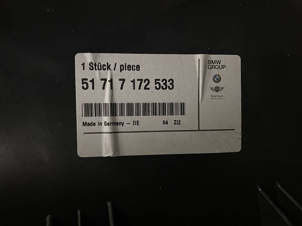 Tutti pezzi di ricambio auto: Bmw Abdeckung 51717172533 – Usato da Schwaderloch venduto da z_g 1
