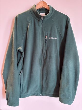 Columbia Fleecejacke – Dunkelgrün, Grösse M