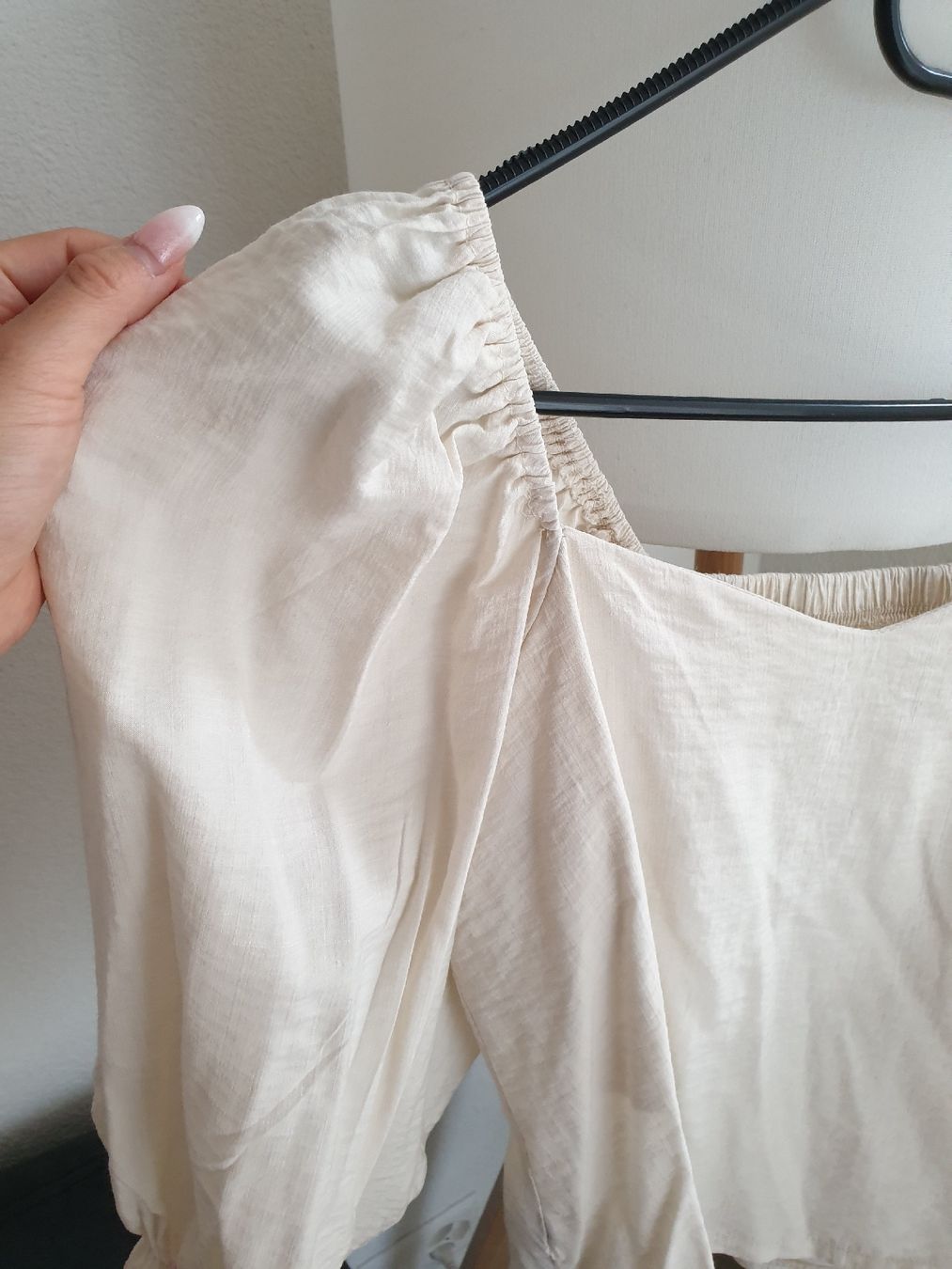 Blusen: Cream Puff Sleeves Blouse – Neu (gemäss Beschreibung) aus Aigle von Smagbrelle18 2