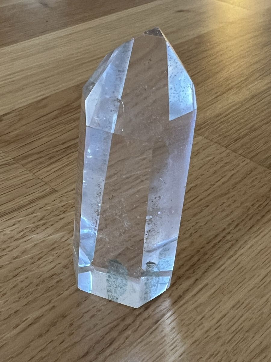 Pietre preziose: Bergkristall Obelisk geschliffen ca. 8 cm – Usato da Frick venduto da clembou 4