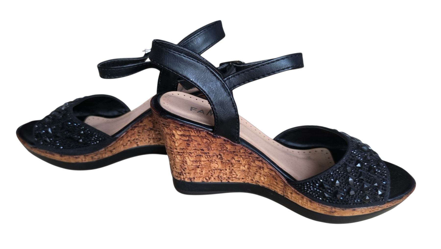 Scarpe da donna: Keilstiefeletten Gr.36 mit Glitzersteinchen – Usato da Gettnau venduto da Immortal_ 3