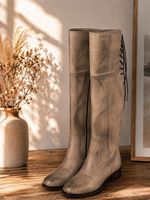 Vera Gomma Stiefel, Grösse 37, Beige, Top Zustand!