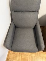Komfortabler Relaxsessel Grau | Verstellbar