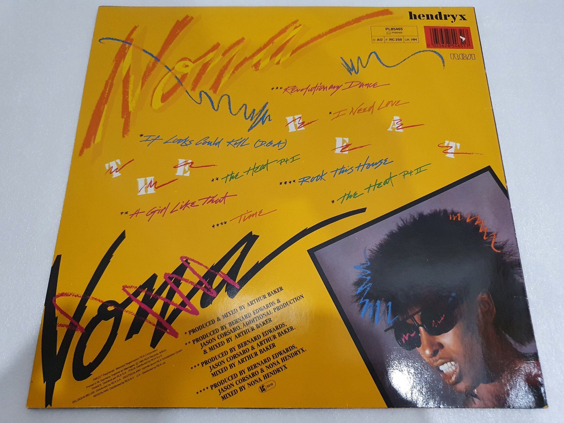 Schallplatten: Nona Hendryx – The Heat – Gebraucht aus Uster von  1