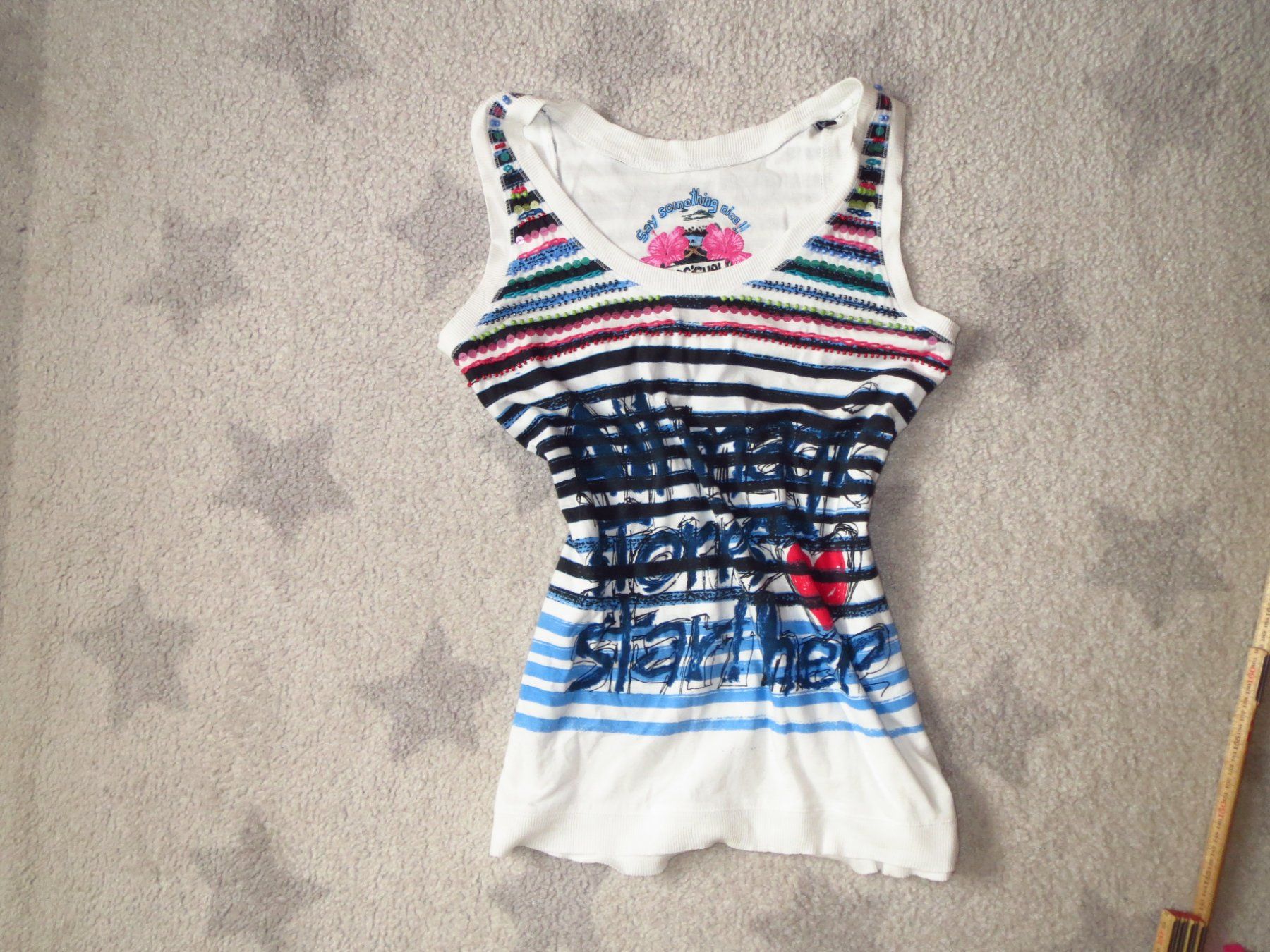 Desigual T-shirt: süsses DESIGUAL Damen Shirt Gr M – Usato da Kiental venduto da Anna8702 1