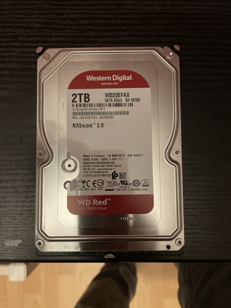 Western Digital Disques durs: WD Red 2TB WD20EFAX – Neuf (Voir description) à Abtwil sg par Kueng.MultiOutlet