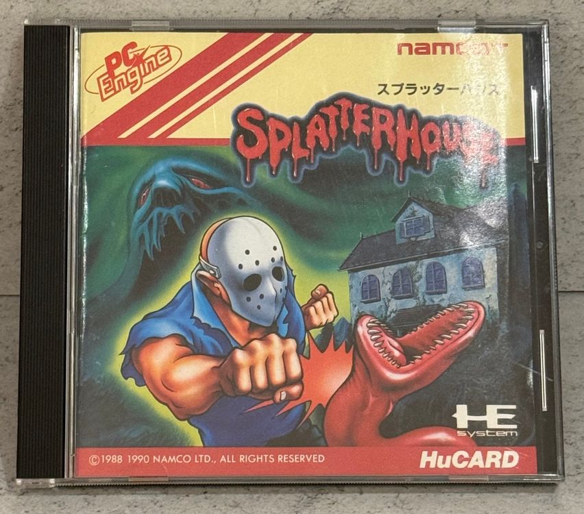Splatterhouse PC Engine Hu-Card Jap (Gebraucht) in Giubiasco für CHF