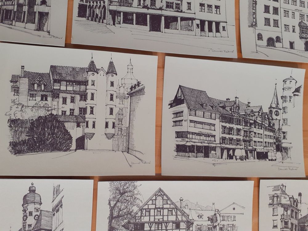 Arts picturaux & lithographies: St.Gallen Lithos Daniel Frehner – D'occasion à Zürich par Crocuda 1