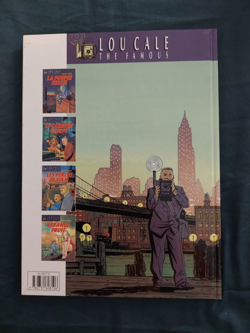 Fumetti: Lou Cale T.4 Etrange Fruit EO 1991 TBE – Usato da Genève venduto da Blu_BD 1