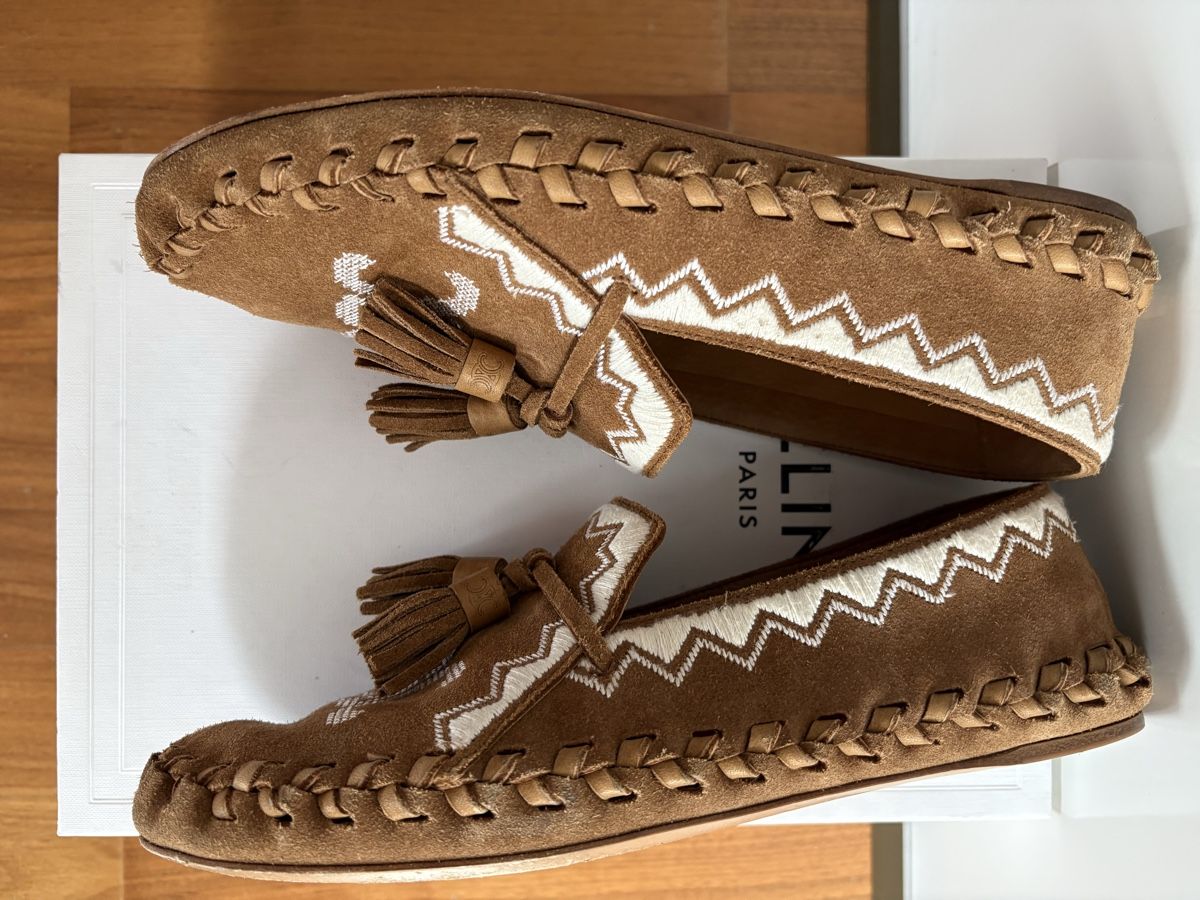 Celine Scarpe da donna: Celine Mokassin mit Stickerei – Usato da Salenstein venduto da Stella0805 4