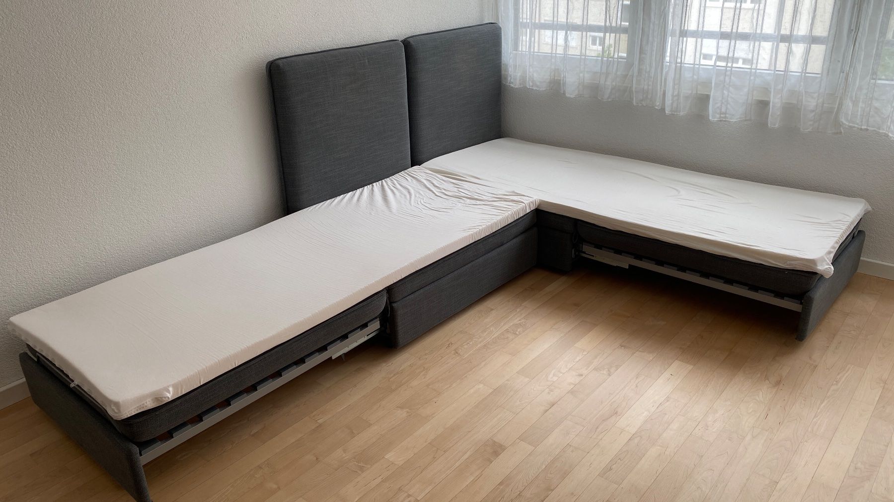 Divani: Schlafsofa dunkelgrau, inkl. zwei Topper – Usato da Thun venduto da and_275y 7
