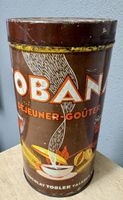 Antike Blechdose TOBANA - Chocolat Tobler France