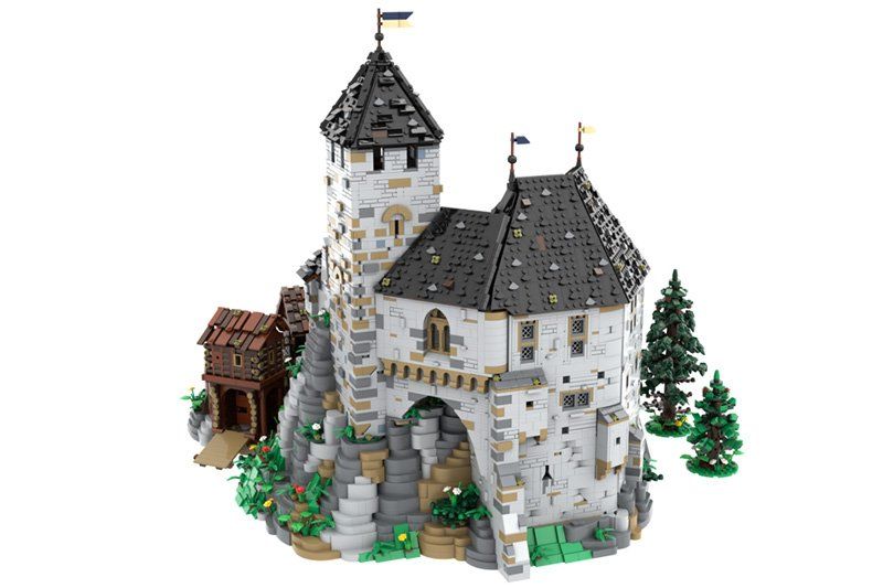 BlueBrixx Kit di costruzioni: Burg Blaustein mit Erweiterungen – Nuovo (secondo la descrizione) da Humlikon venduto da Mustang025 2