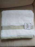NEW! Royal Company White Towel with Green Trim - NEW!
