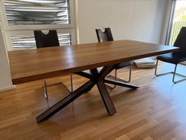 Esstisch, Eiche, Naturoptik, 200 x 100 cm