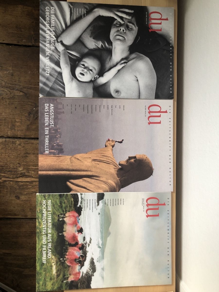 Zeitschriften & Magazine: DU Zeitschriften Sammlung , 10 Stk., 1992-2001 – Defekt aus Bremgarten b. Bern von eblake