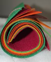 BASTELFILZ-SET 8 Farben 30x30 cm, Set 23 Felt Diy