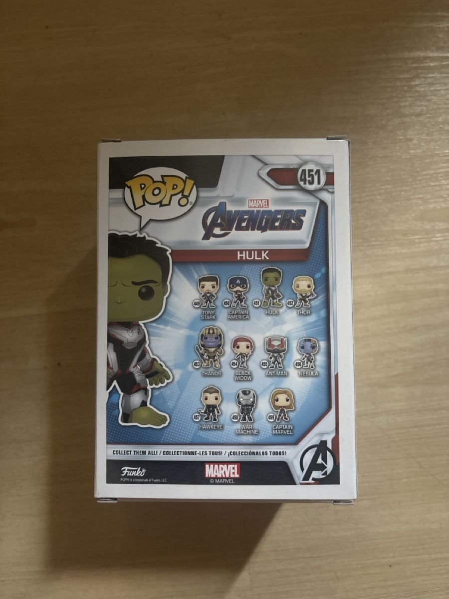Funko Figuren: Funko Pop Marvel 451 Hulk Avengers Figur neu – Neu (gemäss Beschreibung) aus Netstal von mir_wh7f 2
